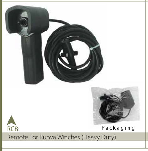 REMOTE CONTROL HD FOR RUNVA WINCHES
