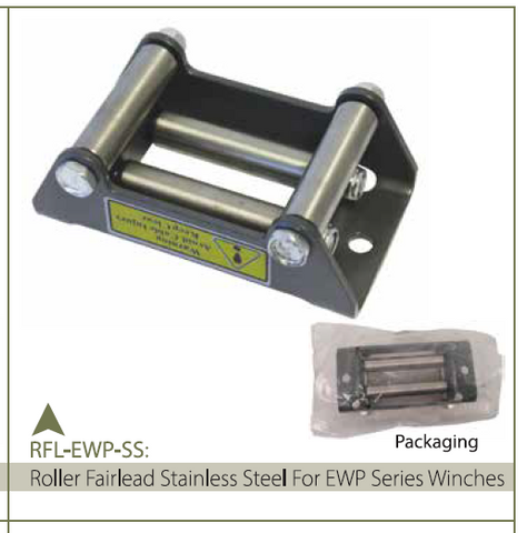 ROLLER FAIRLEED S/STEEL EWP-SERIES