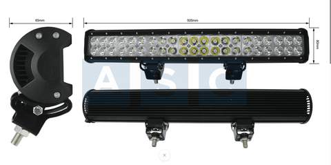 SPOT LAMP BAR LED 4ROW 216W 10-30V