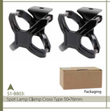 SPOT LAMP CLAMP CROSS TYPE 50-76MM