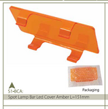 SPOT LAMP BAR LED COVER AMBER L=151MM