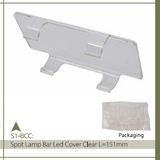 SPOT LAMP BAR LED COVER CLEAR L=151MM
