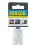 SOCKET 19MM.1/2DR.12PT CRV MIRROR POLISH FINISH