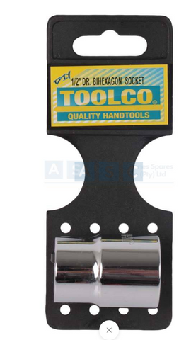 SOCKET 21MM.1/2DR.12PT CRV MIRROR POLISH FINISH