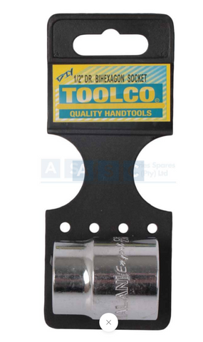 SOCKET 23MM.1/2DR.12PT CRV MIRROR POLISH FINISH