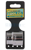 SOCKET 27MM.1/2DR.12PT CRV MIRROR POLISH FINISH
