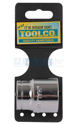 SOCKET 27MM.1/2DR.12PT CRV MIRROR POLISH FINISH