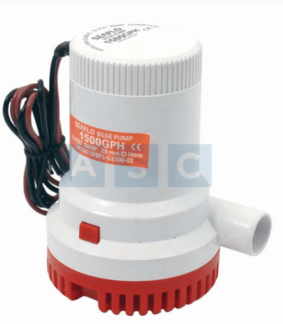 BILGE PUMP SEAFLO 1500GPH 12V