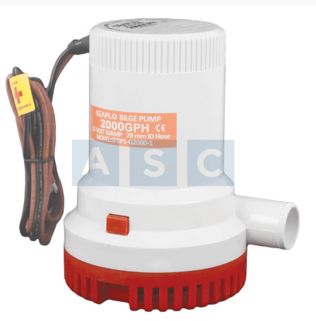 BILGE PUMP SEAFLO 2000GPH 12V