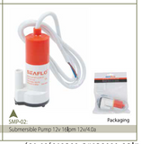 SUBMERSIBLE PUMP 12V 16LPM 12V/4.0A 0.6B