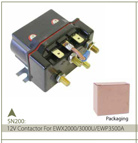CONTACTOR 12V FOR EWX2000/3000U/NVM3500A