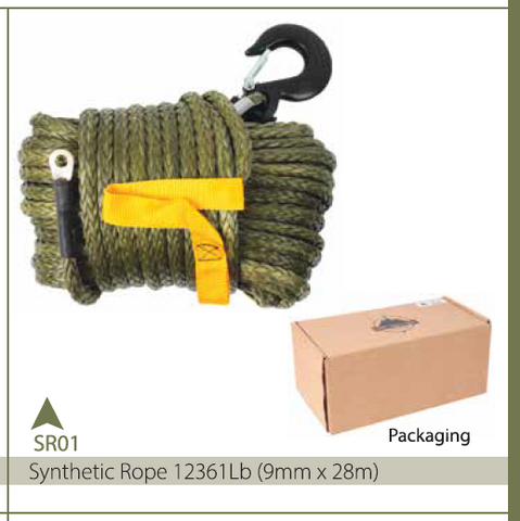 SYNTHETIC ROPE 18720LB(9MM X 29M)