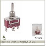SWITCH TOGGLE ROCK BACK ON-OFF-ON WINCHE