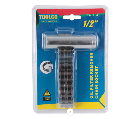 OIL FILTER REMOVER CHAIN SOCKET 1/2 double chain new design