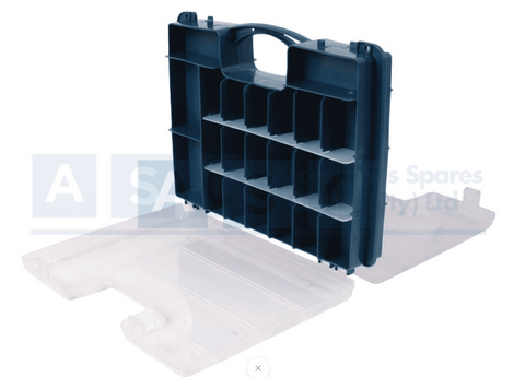 PLASTIC COMPARTMENT CASE D/SID