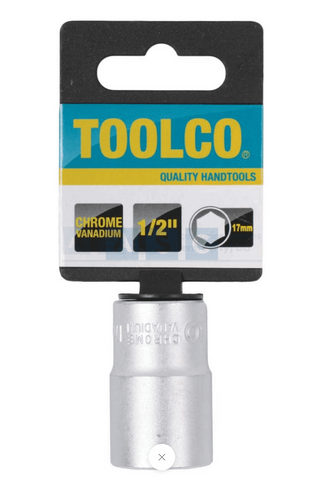 SOCKET 17MM.1/2DR.6PT