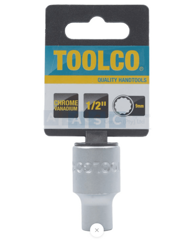 SOCKET 9MM 1/2DR.12PT