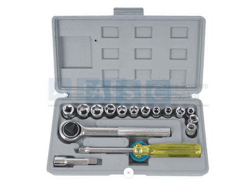 17PCE 1/4 DRIVE SOCKET SET