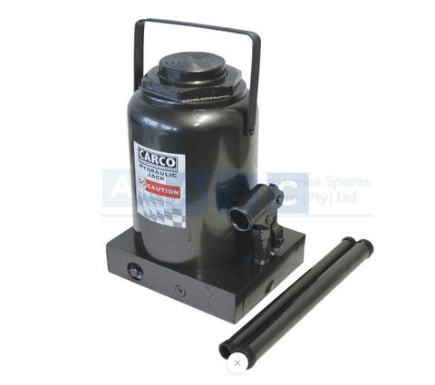 50 TON HYDRAULIC BOTTLE JACK MIN.H=300MM MAX.H=520MM WEIGHT=30KG